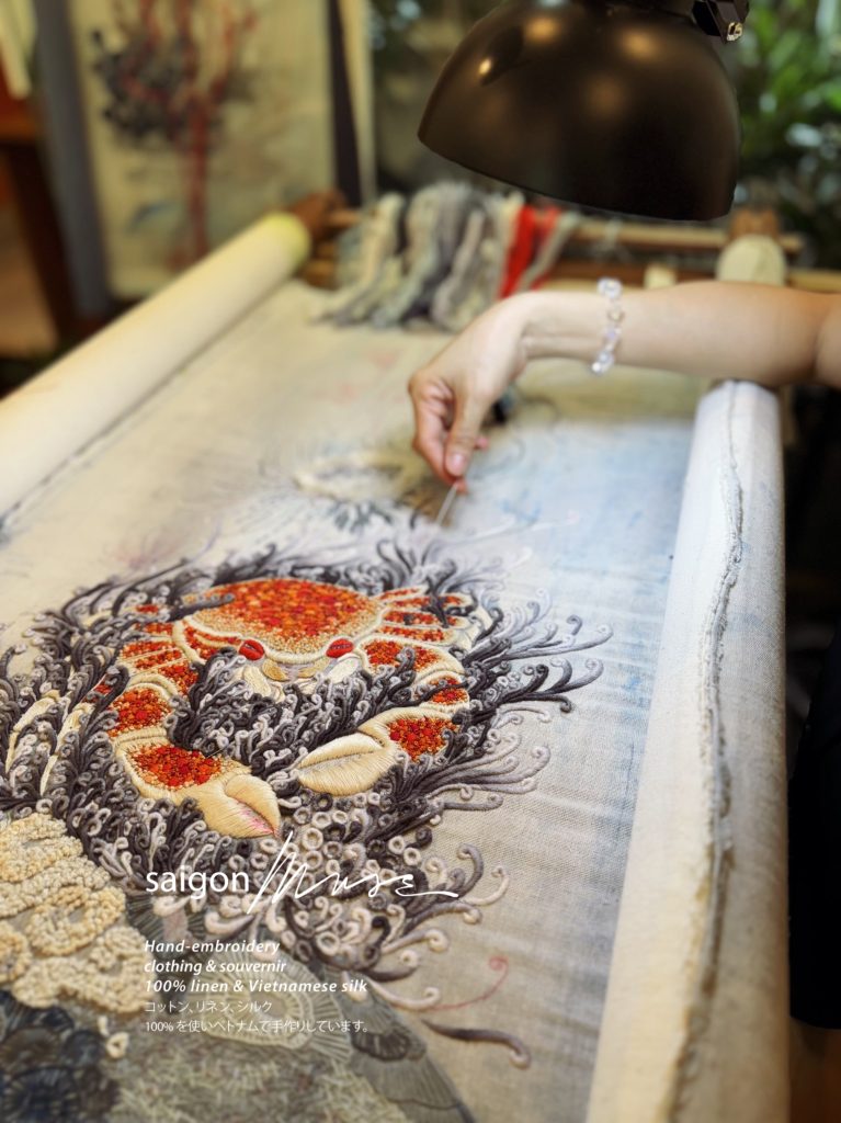 Saigonmuse Vietnam Hand Embroidery 1
